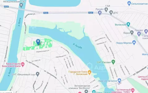 Участок в Волгоградская область, Волжский Садовод СНТ, ул. Вишневая ...