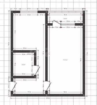 1-комнатная квартира: Новая Адыгея, Бжегокайская улица, 90/5к4 (41 м)