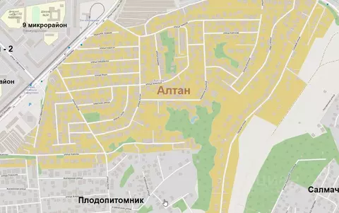 Участок в Татарстан, Казань ул. Роз, 25 (10.0 сот.)