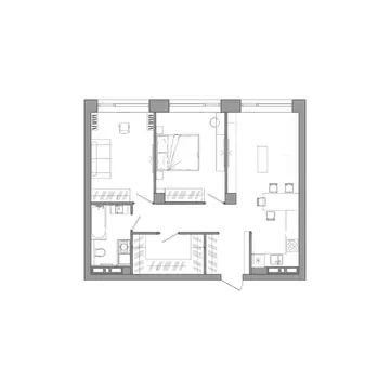 2-к кв. Приморский край, Владивосток ул. Маковского, 55к4 (69.4 м)