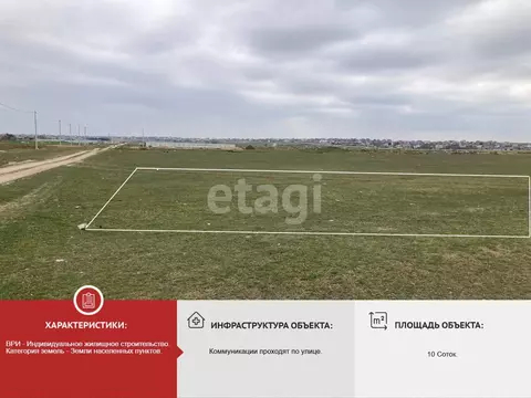 Участок в Крым, Сакский район, Суворовское с/пос, с. Великое ул. ...