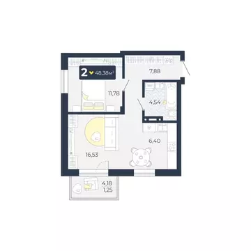 2-к кв. Красноярский край, Емельяновский район, пос. Солонцы, пос. ...