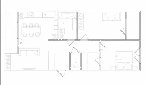 2-комнатная квартира: Краснодар, улица Доблести, 10 (72 м)