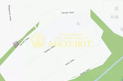 Участок в Свердловская область, Ревда ул. Светлая (6.57 сот.)