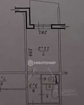 Комната Новосибирская область, Новосибирск Снегири мкр, ул. ...