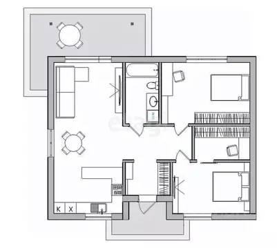 Дом в Белгородская область, Белгородский район, Разумное рп ул. ...