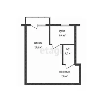 1-к кв. Краснодарский край, Новороссийск Днестровская ул., 4 (31.8 м)