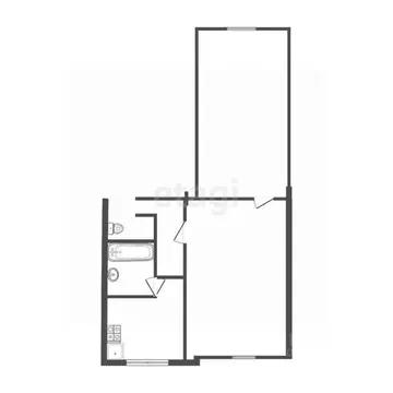 2-к кв. Кемеровская область, Ленинск-Кузнецкий пер. Крупина, 29 (45.0 ...