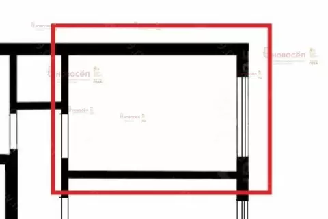 1к в -комнатной квартире (18.3 м)