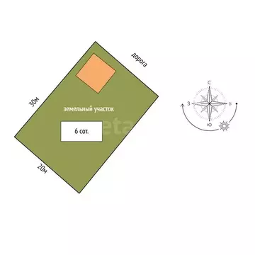 Дом в Коктебель, улица Шершнёва, 37 (67 м)