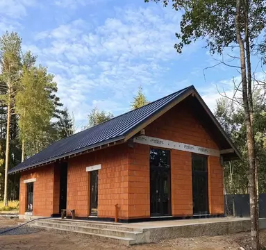 Дом в Ленинградская область, Приозерский район, Сосновское с/пос, д. ...