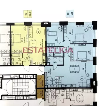 5-к кв. Москва ул. Архитектора Власова, 71к2 (147.0 м)