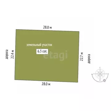 Участок в Тюменская область, Тюменский муниципальный округ, с. Кулига, ...