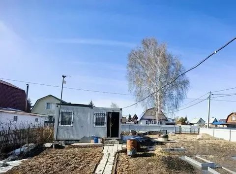 Дом в Омская область, Омский район муниципальный округ, Пластик СНТ ...