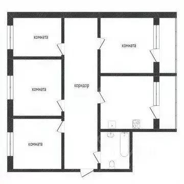 4-к кв. Воронежская область, Воронеж ул. Артамонова, 14 (59.8 м)