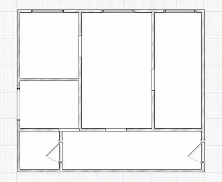 3-к кв. Костромская область, Ветлужский пгт ул. Энтузиастов, 17 (44.6 ...