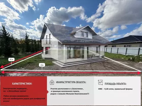 Участок в Крым, Симферопольский район, Мирновское с/пос, с. Белоглинка ...