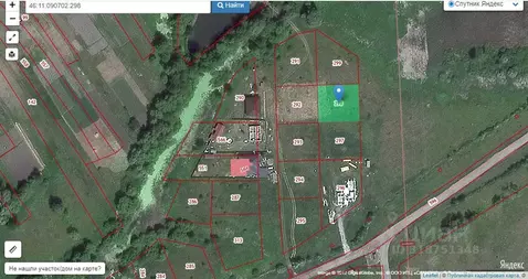 Участок в Курская область, Курский район, Моковский сельсовет, д. ...