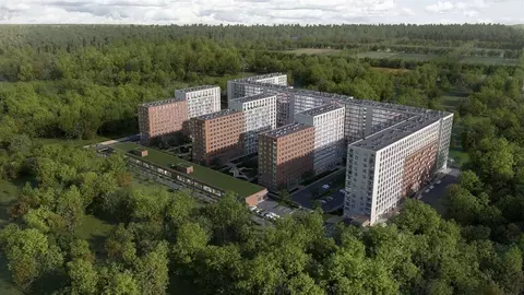 2-к кв. Санкт-Петербург аллея Арцеуловская, 9 (61.21 м)