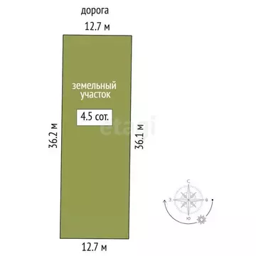 Участок в Тюменская область, Нижнетавдинский муниципальный округ, ...