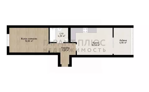 1-к кв. Липецкая область, Липецк Студеновская ул., 23Б (49.0 м)