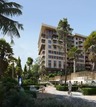 Студия Краснодарский край, Сочи Адлер жилрайон, Курортный Городок мкр, ...