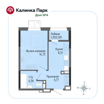 1-к кв. Удмуртия, Ижевск Восток-3 МОТ СНТ, 90 (34.16 м)