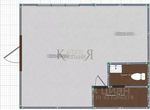 Офис в Рязанская область, Рязань ул. Свободы, 75 (31 м)