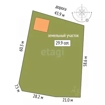 Дом в Саха (Якутия), Мегино-Кангаласский улус, Мегинский наслег, с. ...