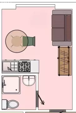 Квартира-студия: Москва, 6-я Радиальная улица, 7/1к2 (16 м)