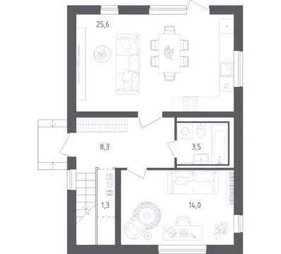 Дом в Московская область, Пушкинский городской округ, с. Семеновское  ...
