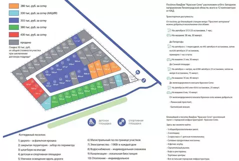 Участок в Ленинградская область, Ломоносовский район, Аннинское ...