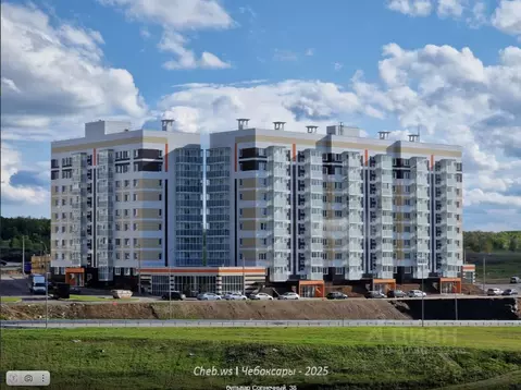 Свободной планировки кв. Чувашия, Чебоксары бул. Солнечный, 38 (36.9 ...