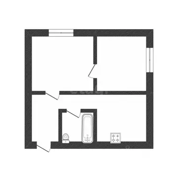2-к кв. Смоленская область, Смоленск Южный мкр, 39 (39.7 м)