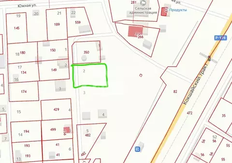 Участок в Марий Эл, Медведевский район, Сидоровское с/пос, Сидорово ...