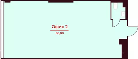 Офис в Пензенская область, Пенза просп. Строителей, 21 (68 м)