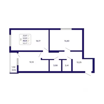 2-к кв. Башкортостан, Уфа Затон-Восточный жилрайон, Паруса жилой ...