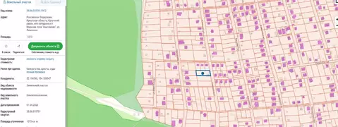 Участок в Иркутская область, Иркутский муниципальный округ, Маркова рп ...