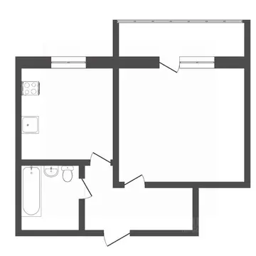 1-к кв. Пермский край, Пермь ул. Звонарева, 2/1 (32.6 м)