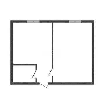 1-комнатная квартира: посёлок Краснодарский, литД (23.8 м)