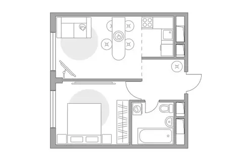2-комнатная квартира: Московская область, городской округ Красногорск, ...
