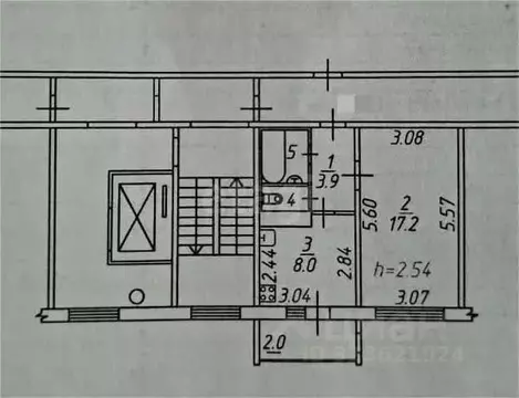1-к кв. Псковская область, Псков Коммунальная ул., 72 (32.9 м)