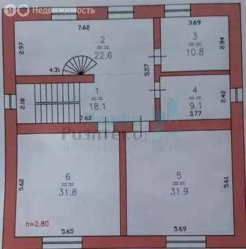 Дом в Ржавка, Горная улица, 14 (464.1 м)
