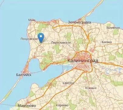 Участок в Калининградская область, Зеленоградский муниципальный округ, ...