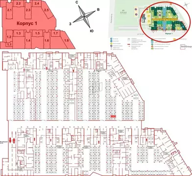 Гараж в Санкт-Петербург Автограф в центре жилой комплекс (13 м)