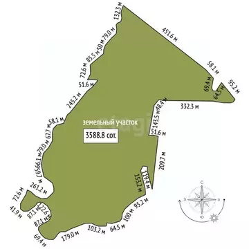 Участок в Ярославская область, Тутаевский муниципальный округ, ...