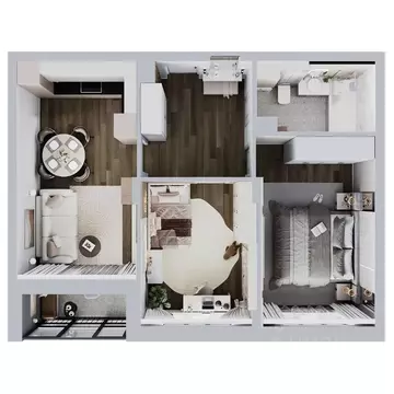 3-к кв. Курская область, Курск ул. Павлуновского (66.1 м)