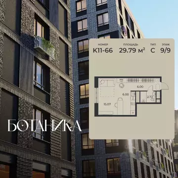 Студия Липецкая область, Липецк Авторский жилрайон, Ботаника жилой ...