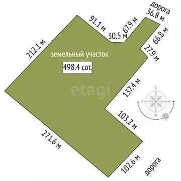 Участок в Ирбит, улица Кирпичного Завода (49836 м)