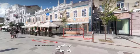 Помещение свободного назначения в Саратовская область, Саратов просп. ...